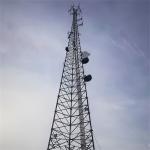 3 Legged Tubular Crank Up Antenna Tower Telecom Steel Tower 50m 60m 65m