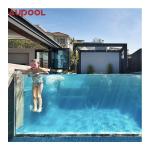 Salt Chlorinator and Underwater Light Prefabricated Container for Steel Swimming