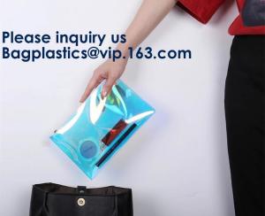 Wholesale Eva Clear Vinyl Makeup Cosmetic Bag , Cosmetic Travel Bag Promotional Printing,Embroidery,Metal Plate Thermal Transfer from china suppliers