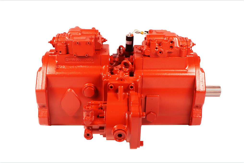 Excavator Heavy Machinery Parts , R375 Main Pump Assy K3V180DTP-9C69-17T PTO