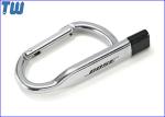 Outdoor Safety 32GB USB Flash Disk Durable Metal Carabiner with Cap