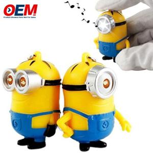 Wholesale Customized Plastic Figurine Keychain Toys Flashlight Keychain from china suppliers