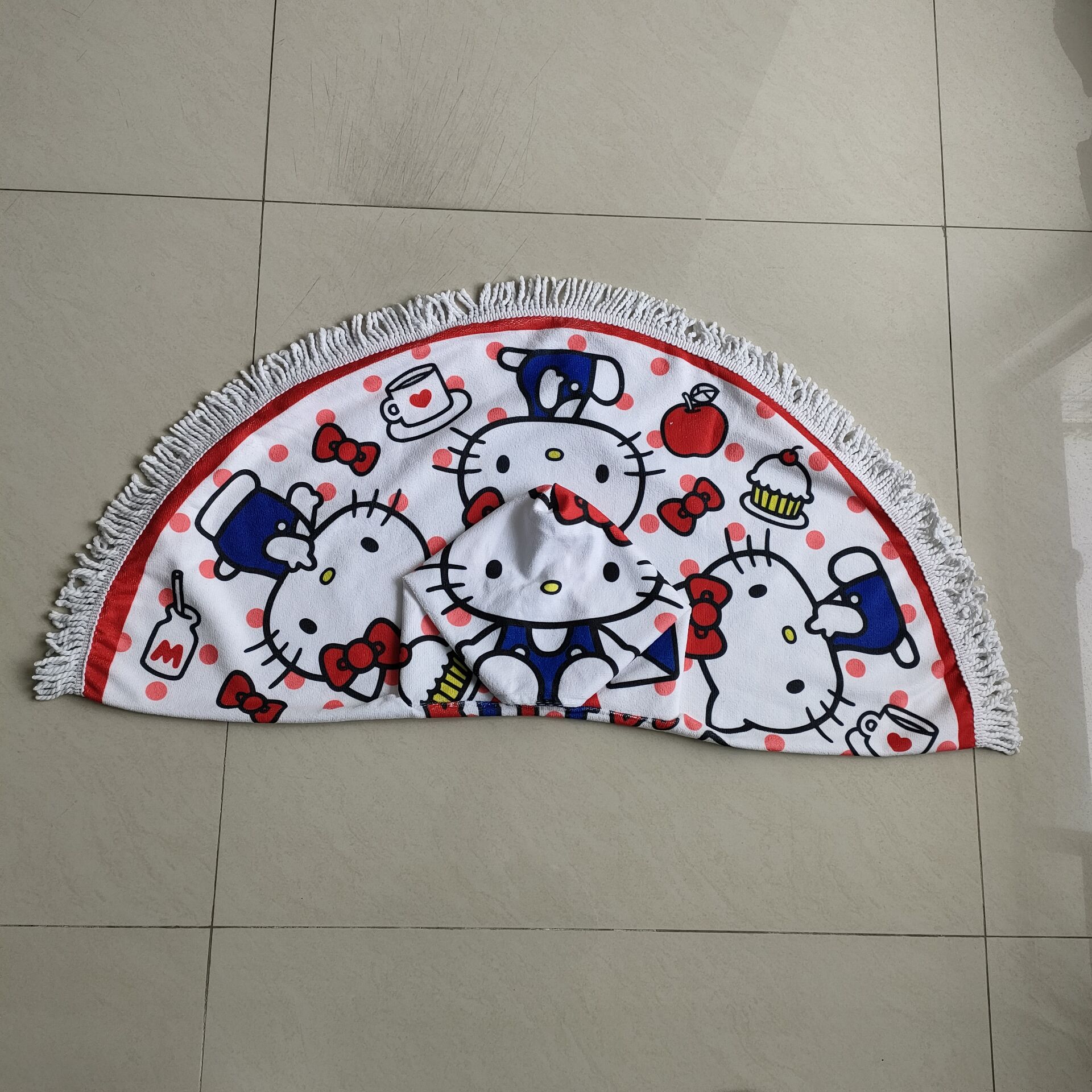 Newest Selling custom design microfiber print poncho beach towel kids poncho beach towel