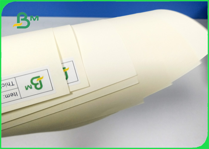 60gsm 70gsm soft color Good writing performance Cream paper for notebook 