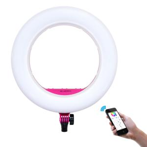 Wholesale 48W AX-480D Phone bluetooth control LED Ring Light Lamp 2800-9990K For Live Stream Makeup Photography from china suppliers