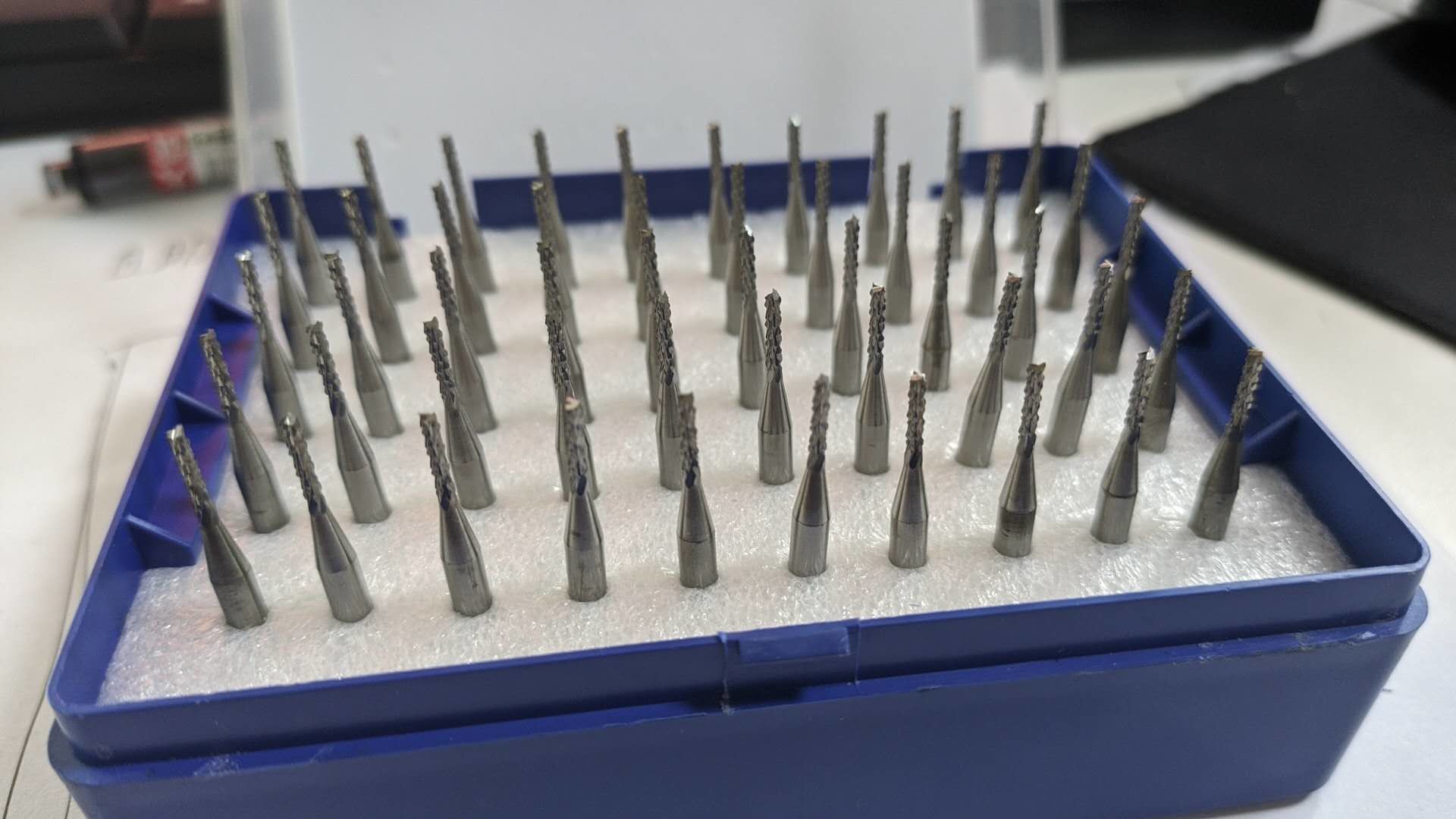 Carbide UCSD 0.40mm-1.55mm Circuit Board Drill Bits PCB Router Bits