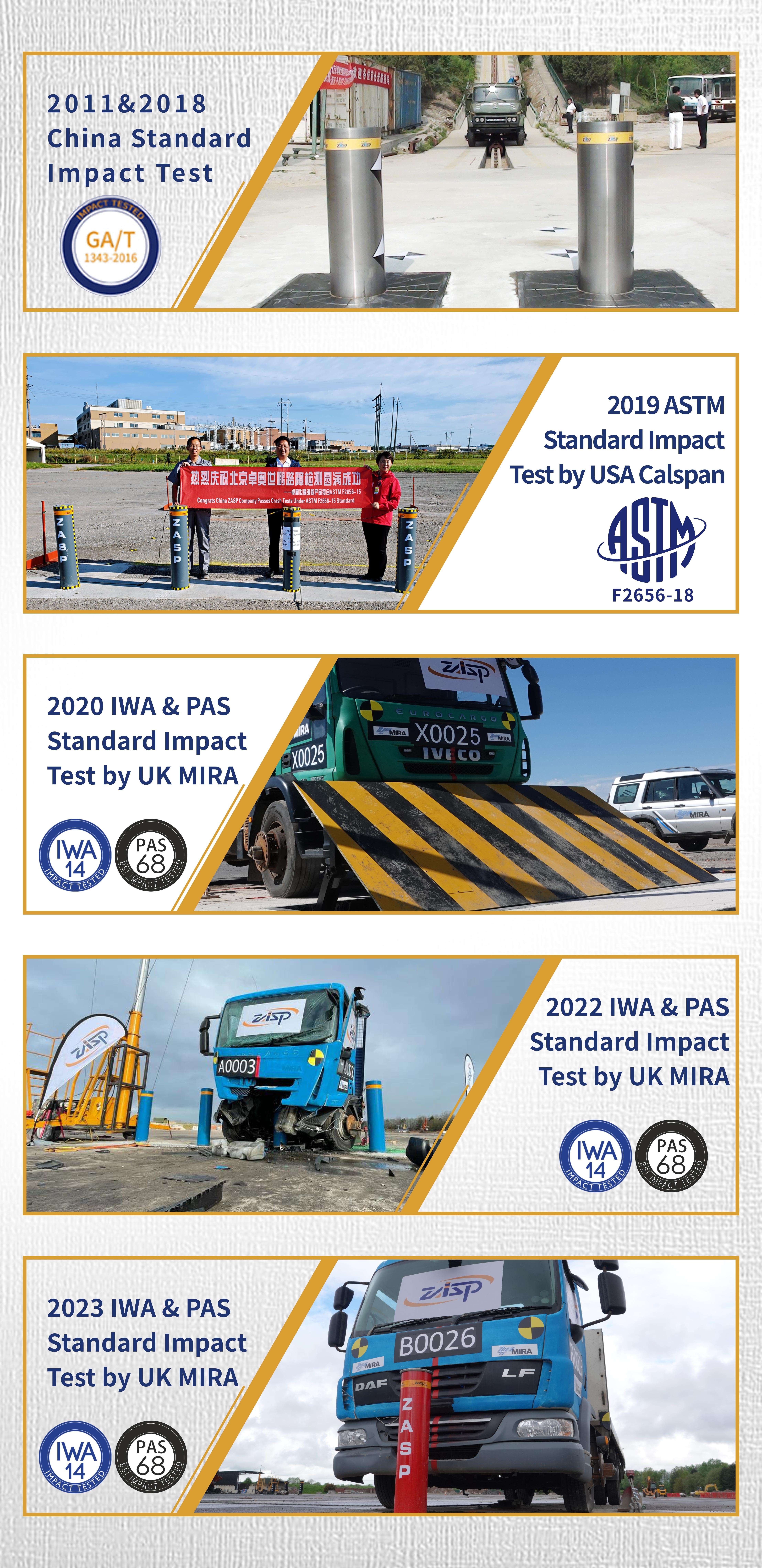 High Performance Hydraulic Road Blocker For Access Control With A3 Steel