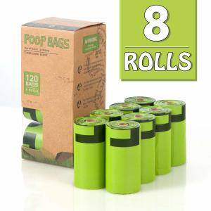 Wholesale Anti Tear Bio Degradable Poop Bags Environmentally Friendly With Dispenser from china suppliers