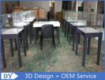 Wholesale large quantity modern fashion simple wooden gray color exhibition