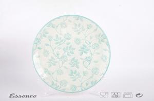 Wholesale 11&quot; Large Beautiful Ceramic Dinner Plates Pad Painted Round Shape For Restaurant / Home from china suppliers