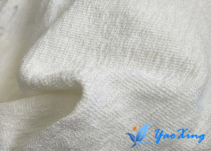 White Flame Retardant Stretch Fabric For Mattresses