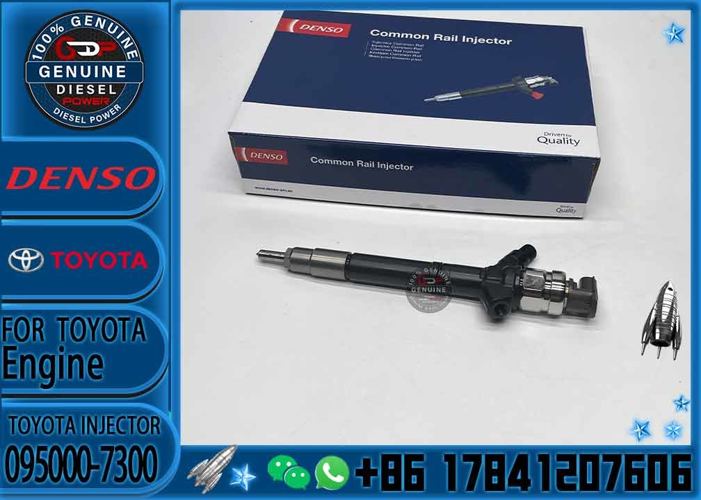Hot Sale Nozzle Injector 0950007300 095000 7300 Auto Parts Injector 095000-7300 for Toyota