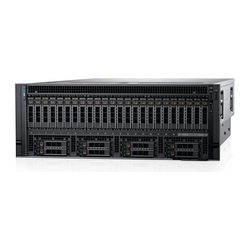 Poweredge R940xa 4U 24 Bay Intel Xeon CPU Rack Used Servers with 3.1GHz Main Frequency