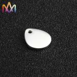 No Fading SS304 Drop Charms 11x14MM For DIY Bracelet