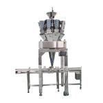 SS304 20 Bottle / Min Plastic Jar Packing Machine