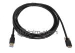 Thumbscrew Straight Entry 1.8M 30V USB3 Vision Cable