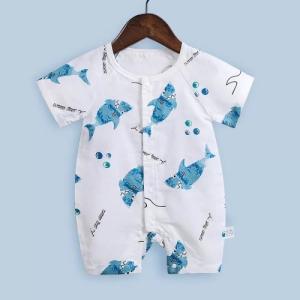 Wholesale Woven Lace Up Organic Children'S Pajamas , White Baby Romper Original Design from china suppliers