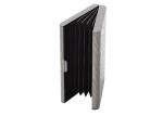 Carbon Fibre Metal Leather Credit Card Wallet Holder Rectangle Souvenir Gift
