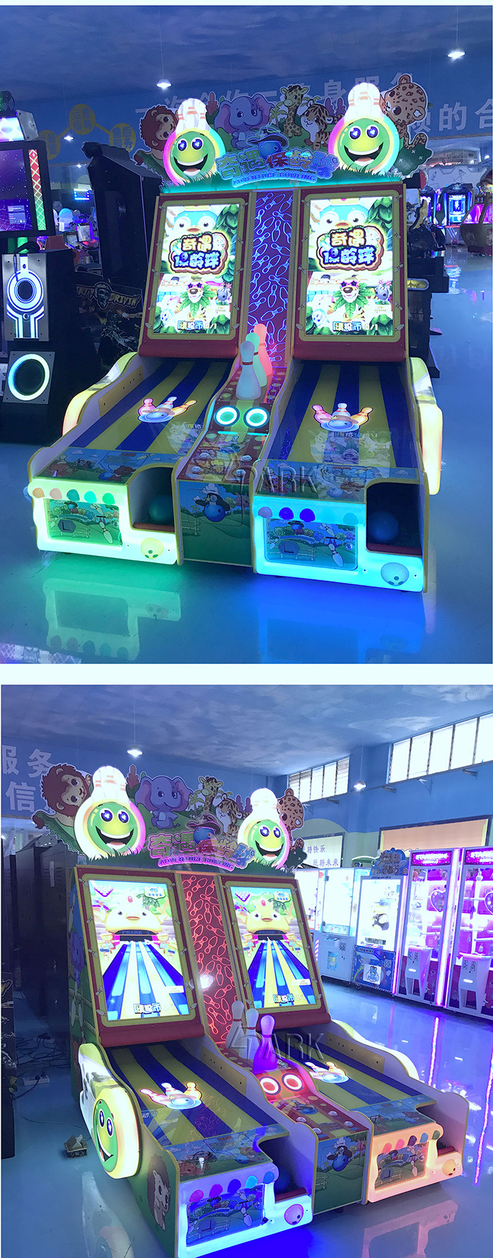 Adventure Bowling Entertainment Sports Game 2 Player Video Arcade Machines