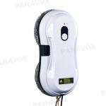White 80 Watt Window Cleaner Robot 295mm Vacuuming Magnetic Window Cleaning