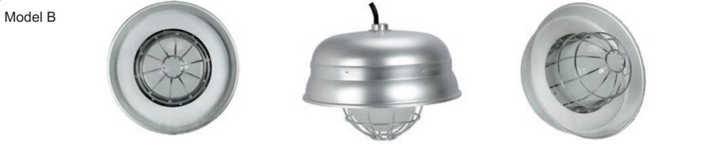 ATEX Explosion Proof LED Food Lights High Impact Resistance Aluminum Housing