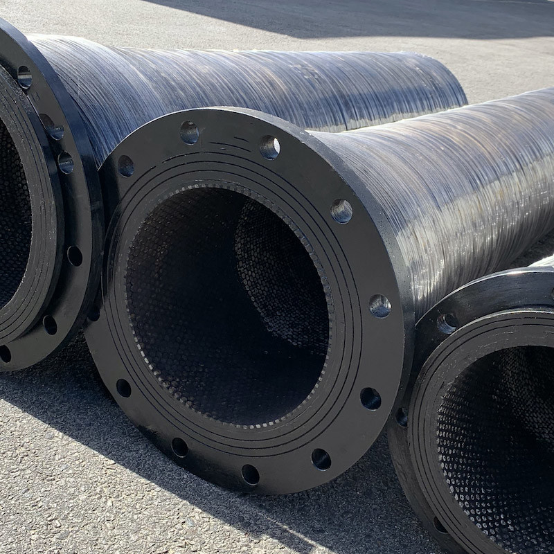 6'' Mining Hose High Abrasion NR Liner Multi Layer Reinforced Structure