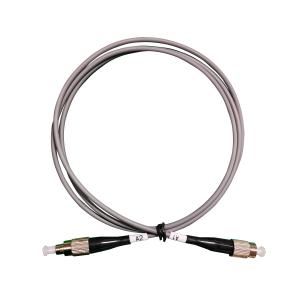 Wholesale 50dB RL FC UPC 2 Core Armored Patch Cord Single Mode Armored Fiber from china suppliers