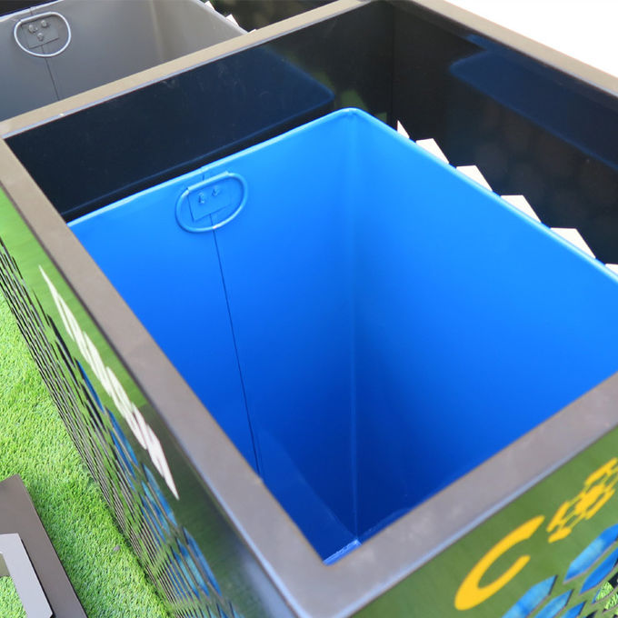 800mm 60l Dual Compartment Bin
