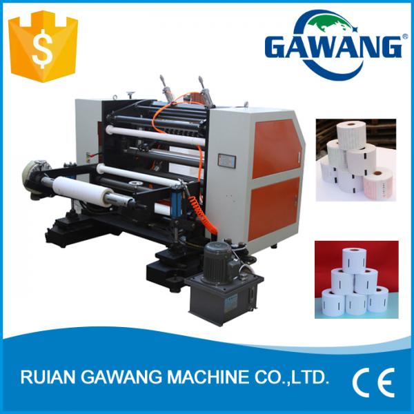Quality Automatic Thermal paper Jumbo roll Slitting And Rewinding Machine for sale