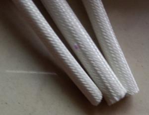 Wholesale 0.5mm - 2.0mm Range Silicone Rubber Fiberglass Sleeving for Electrical Machinery from china suppliers