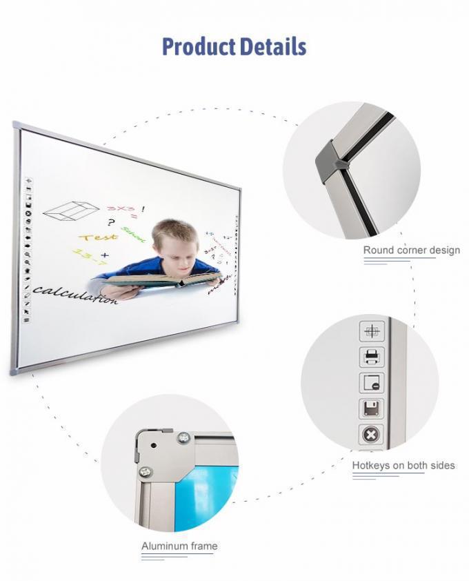 86 Inch 32 Point Infrared Classroom Smart Interactive Whiteboard For School Teaching 03