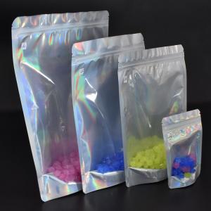 Wholesale Holographic Standing Zipper 340g Mylar Smell Proof Bags from china suppliers