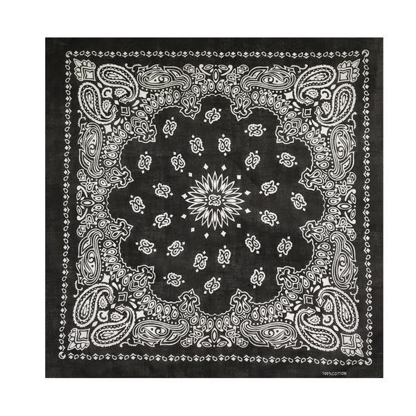 Screen Printing Skin Friendly 100 Cotton Bandanas , Unisex Super Soft Bandana