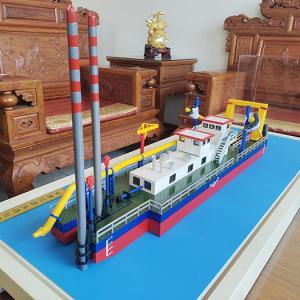 Wholesale 12 Inch The Suction Gold Mining Boat 300m3/H 2647kW Gold Dredge Boat For Sale from china suppliers