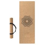Natural Rubber Cork Non Slip Yoga Mat Custom Slip Resistant Yoga Mat
