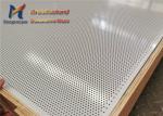 1000mm Perforated Metal Grilles Painting SS Sheet Round Hole