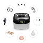 Degassing Portable Ultrasonic Cleaner 1.2L For jewelry cleaning