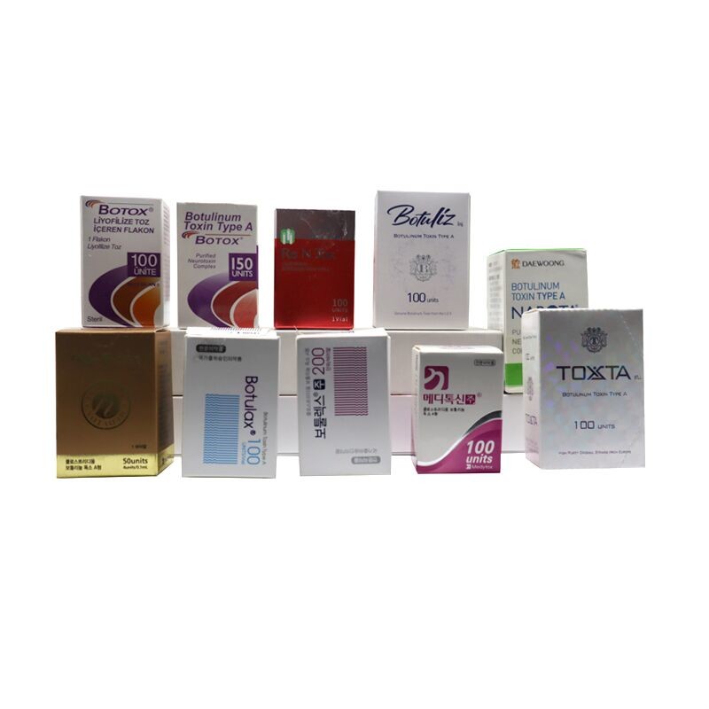 50IU 100U 150UI 200U Allergan Botox Botulinum Toxin Type A Innotox Botulax Nabota Rentox Meditoxin