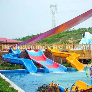 Wholesale Colorful Fiberglass Water Tube Slide For Kids Park Playground Humanization Design from china suppliers
