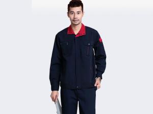 Wholesale Contrast Color 100% Cotton Mechanic Work Uniforms Pull - Resistant Fashion Personality from china suppliers