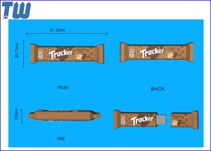 Wholesale Promotion Custom USB Flash Drive Chocolate Bar Design Company Gift from china suppliers