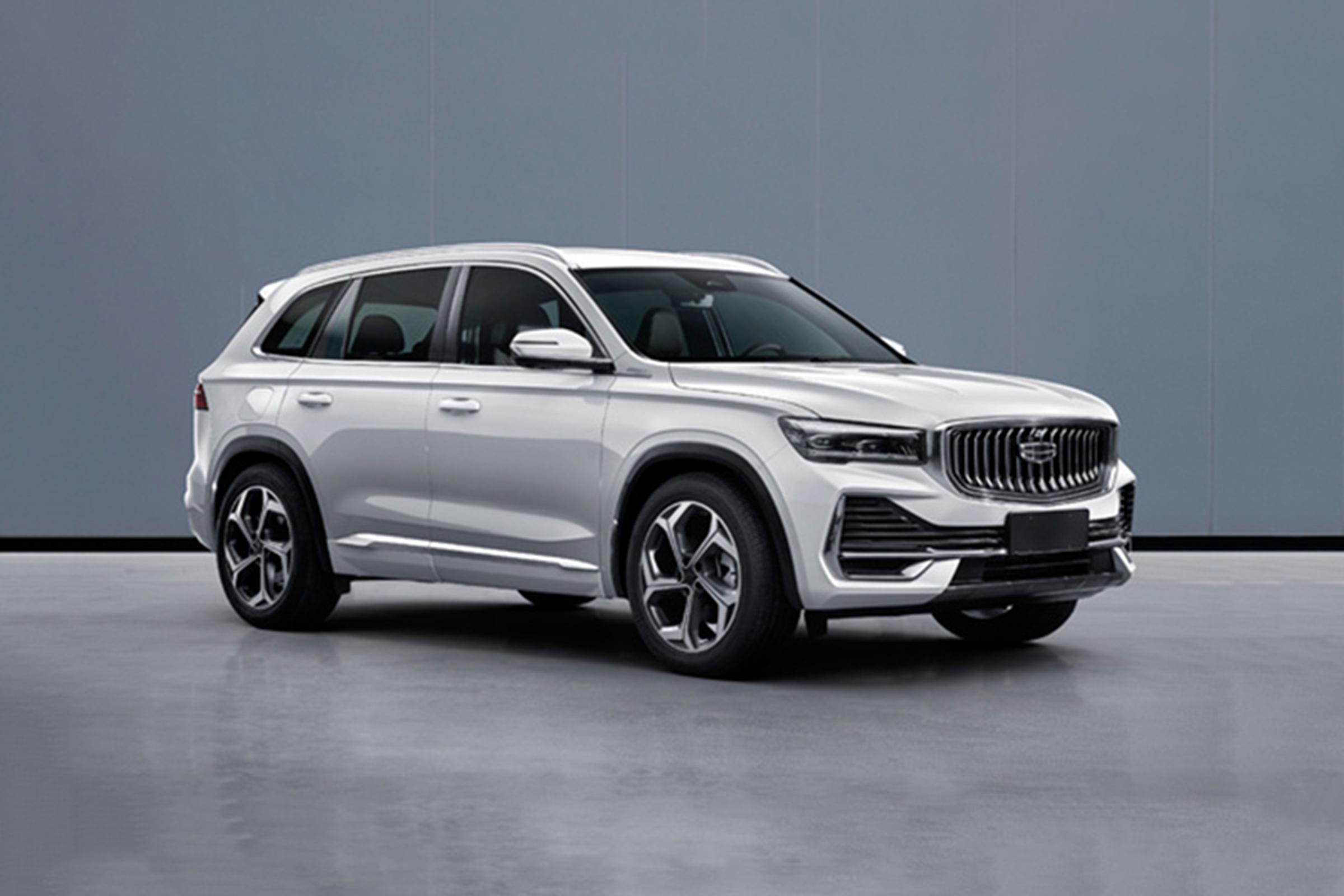 7 Speed Dual Clutch Gearbox 2023 Geely Monjaro 2.0T 4WD Flagship Luxury SUV with Retro LED and Electric Leather Interior