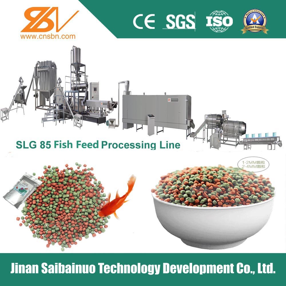 Twin Screw Stainless Steel Floating Fish Feed Manufacturing Machinery