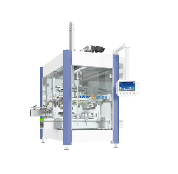KZ-2T Full Automatic Carton Packing Machine For Regular Round Or Square Glass