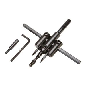 Wholesale Carbon Steel Adjustable Circle Hole Cutter 30-120mm 38-42 HRC from china suppliers