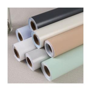 Wholesale Modern Soft Touch Wallpaper PVC Film Sticker Wallpaper 60cm 120cm Wide from china suppliers