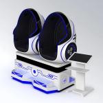 Dreamland virtual reality chair egg videos gaming vr 360 simulator vr cinema vr