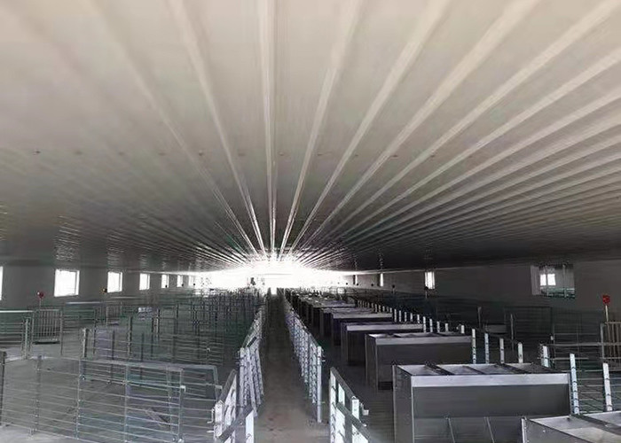 HI HOPE Farm Designed Prefab Poultry House High Sealing Broiler Shed Construction