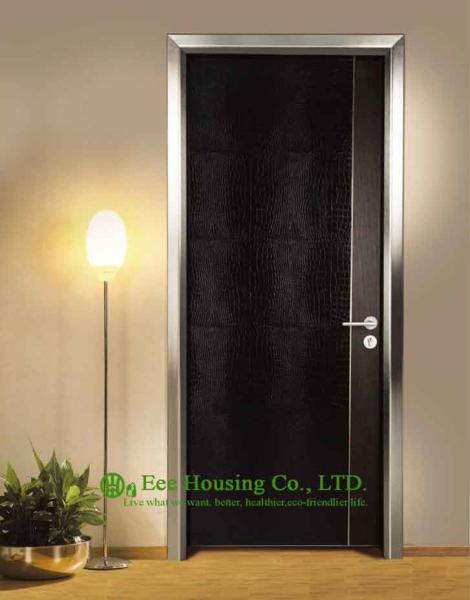 Simple Style Aluminium Office Doors, Aluminum Alloy Water Resistance Interior
