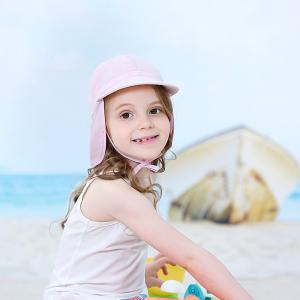 Wholesale ODM Neck Cover Babys Summer Hat Cotton 43cm 55cm Ear Flap Hats from china suppliers